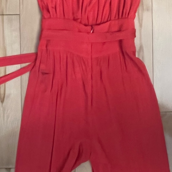 Vermillion belted jumpsuit - Picture 10 of 14